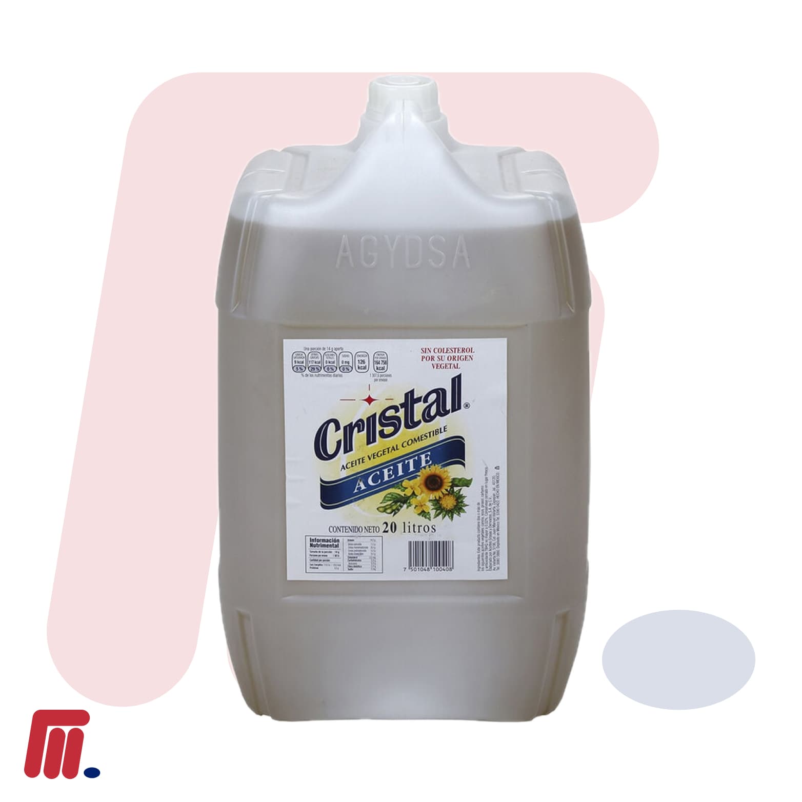 Aceite Cristal al Mayoreo para Restaurantes y Cocinas en Monterrey