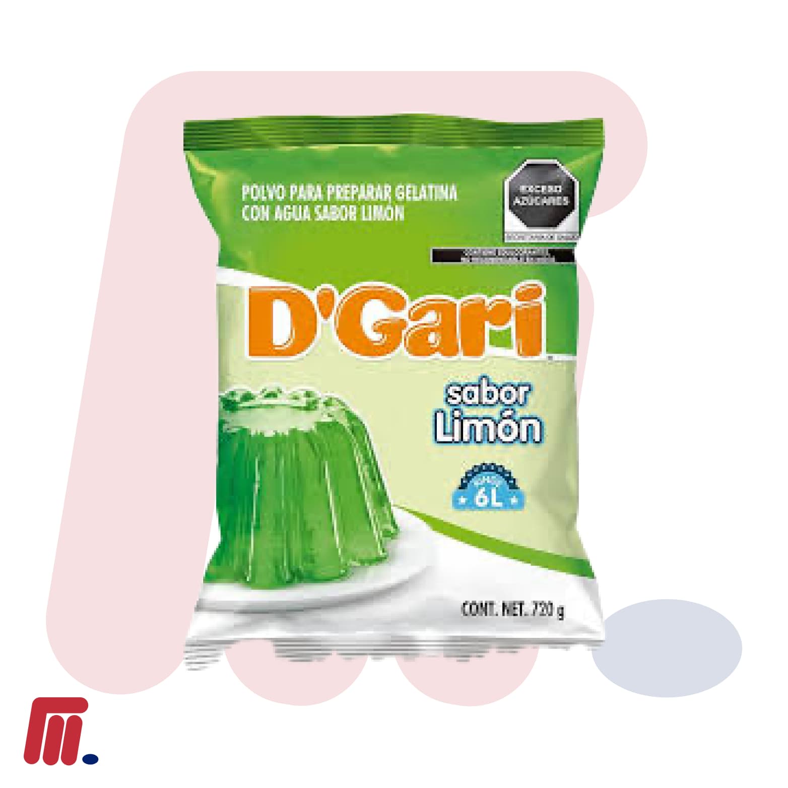 Gelatina Sabor Limón D'Gari al Mayoreo: El Postre Cítrico y Refrescante para tu Negocio en Monterrey