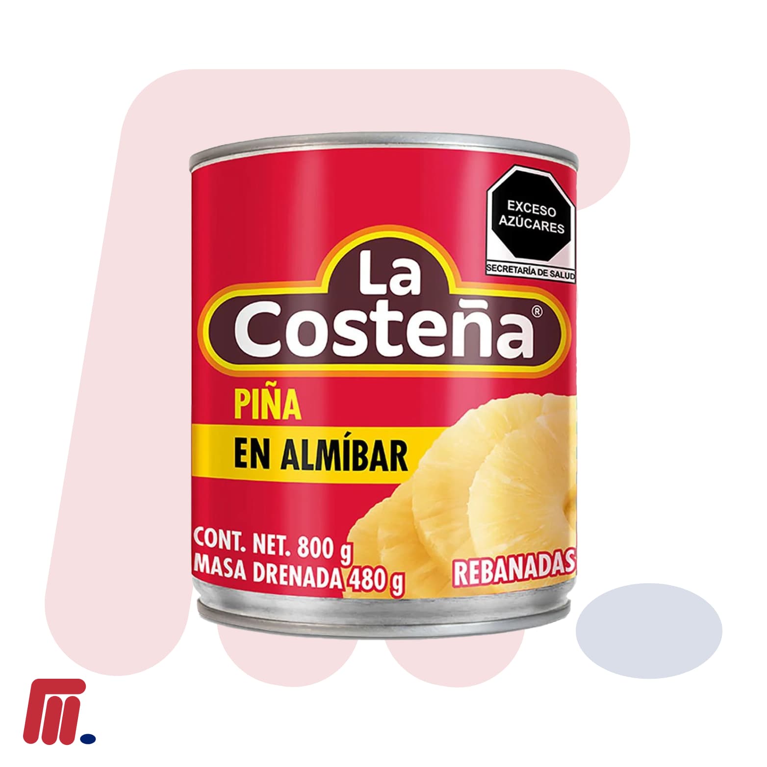 Piña en Almíbar La Costeña al Mayoreo: El Toque Tropical para tus Postres y Bebidas en Monterrey